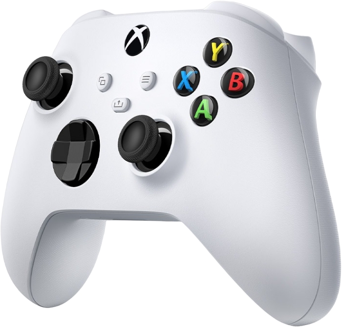 Gamepad Microsoft Series X/S/One, Robot White photo 2