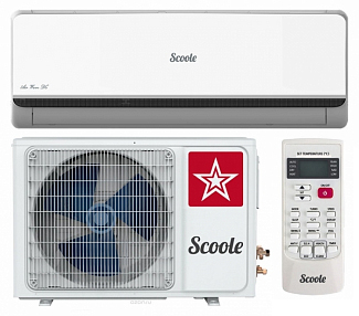 Кондиционер Scoole SC AC SPI2 09 9000 BTU / 25 м2 / Инверторный / R410а / A photo 1 Кондиционер Scoole SC AC SPI2 09 9000 BTU / 25 м2 / Инверторный / R410а / A photo 1