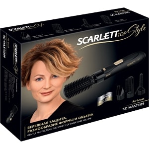 Фен-щетка Scarlett SC-HAS73I09 Черный с золотым 800 Вт  photo 5