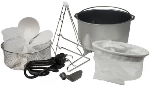 Multifierbator Vitek VT-4209, 1700 W, 83 programe, Negru cu alb thumbnav 4