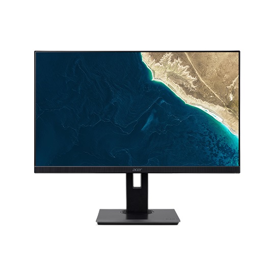23.8" ACER IPS LED B247YB Black (4ms, 100M:1, 250cd, 1920x1200, 178°/178°, VGA, HDMI, DisplayPort, Audio Line-out, Speakers 2 x 2W, Height Adjustment, Pivot, VESA) [UM.QB7EE.001] photo 1