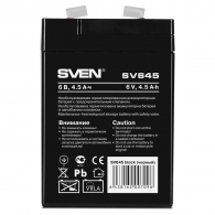 SVEN SV645, Battery 6V 4.5AH thumbnav 2