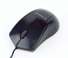 Gembird MUS-3B-02, Optical Mouse, 3-button, 1000dpi, USB, 1.35m cable, Black thumbnav 3