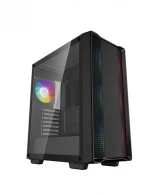 Carcasa DEEPCOOL CC560 ARGB V2/ w/oPSU / Side-Window / 4x120mm / ATX / Black 