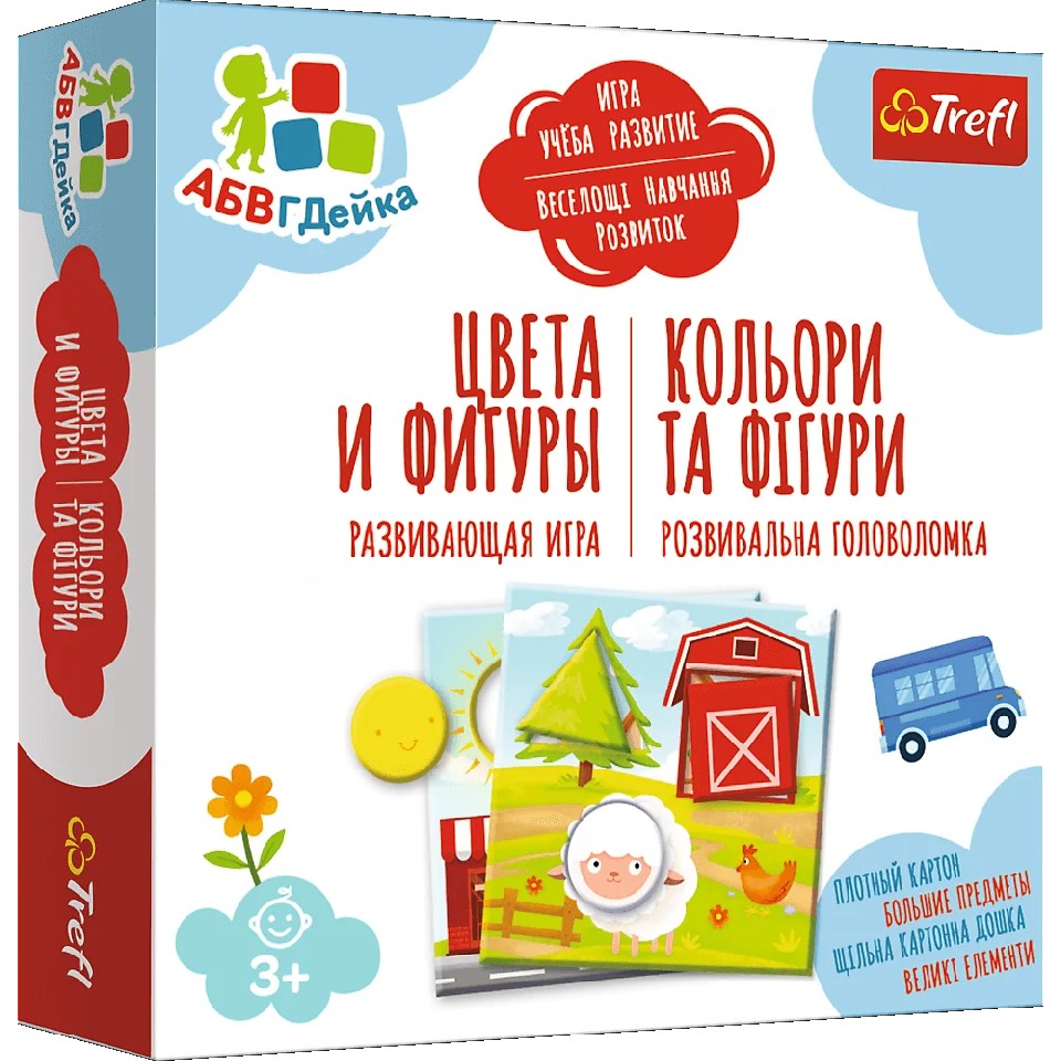 Trefl Game 2159 Colours and shapes RU photo 1