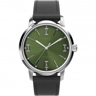 Marlin® Automatic 40mm Leather Strap Watch 
