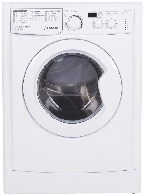Стиральная машина Indesit E2SD 2270A 7 кг / 1200 об/мин / A++ / Белый photo 1