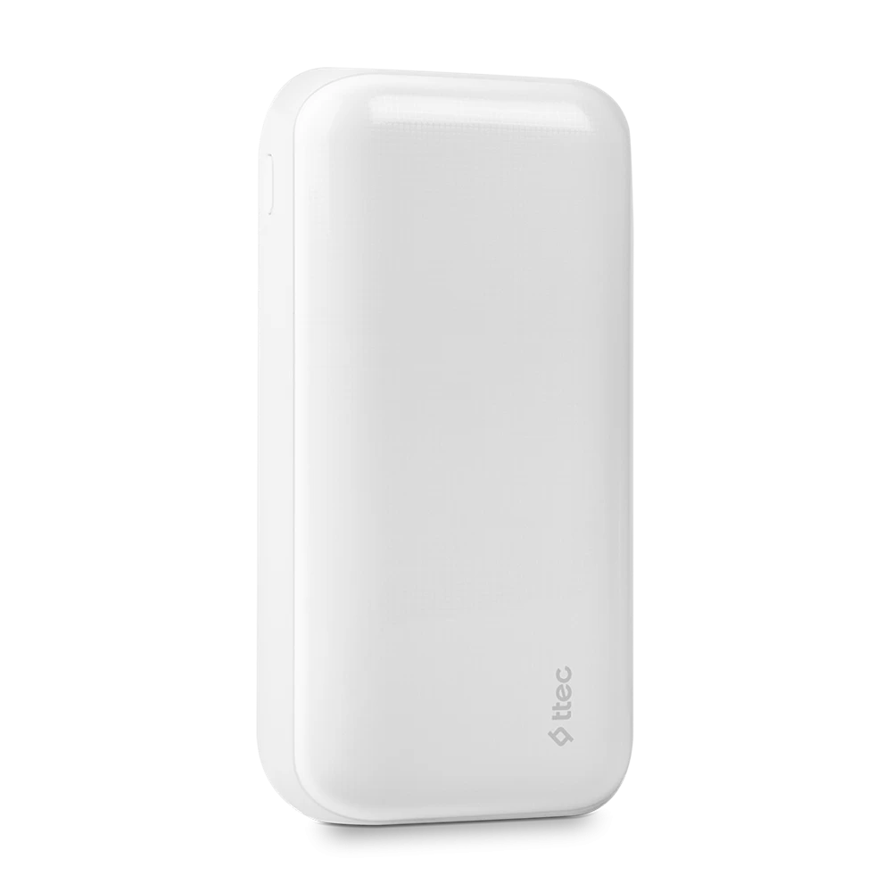 ttec Powerbank 30.000 mAh ReCharger Ultra, White photo 1