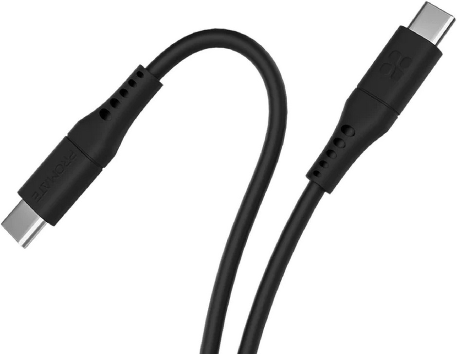 Кабель USB Type-C - USB Type-C Promate AISPOWERLINKCC200B 2 /2м /Черный photo 1