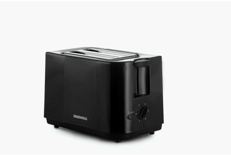 Тостер Daewoo DBT40B, 2 тоста, 750 Вт, Черный photo 1 Тостер Daewoo DBT40B, 2 тоста, 750 Вт, Черный photo 1