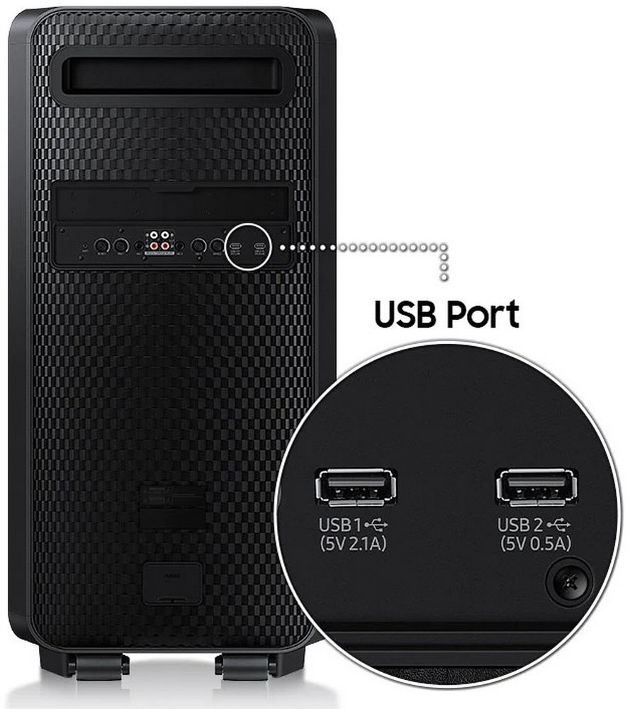 Портативная колонка Samsung MX-ST90B Черный photo 8