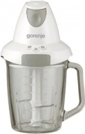 Измельчитель Gorenje SIC400B, 1750 мл, Черный/Серый 