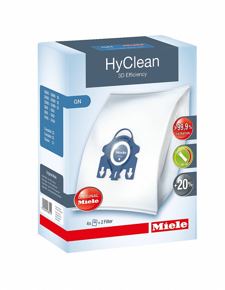 Мешки для пылесоса Miele GN HyClean 3D, Бельгия photo 1