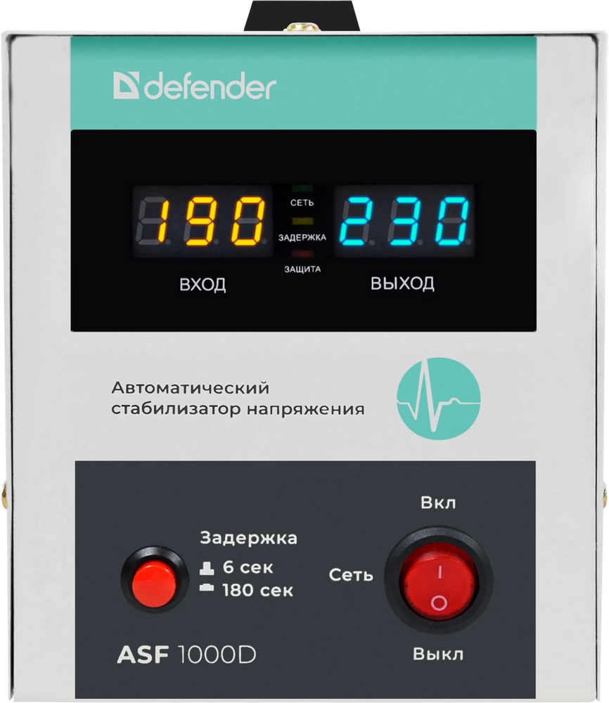 Stabilizator de tensiune Defender ASF1000D photo 2