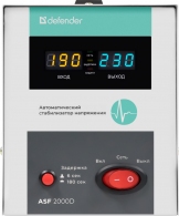 Stabilizator de tensiune Defender ASF2000D thumbnav 2