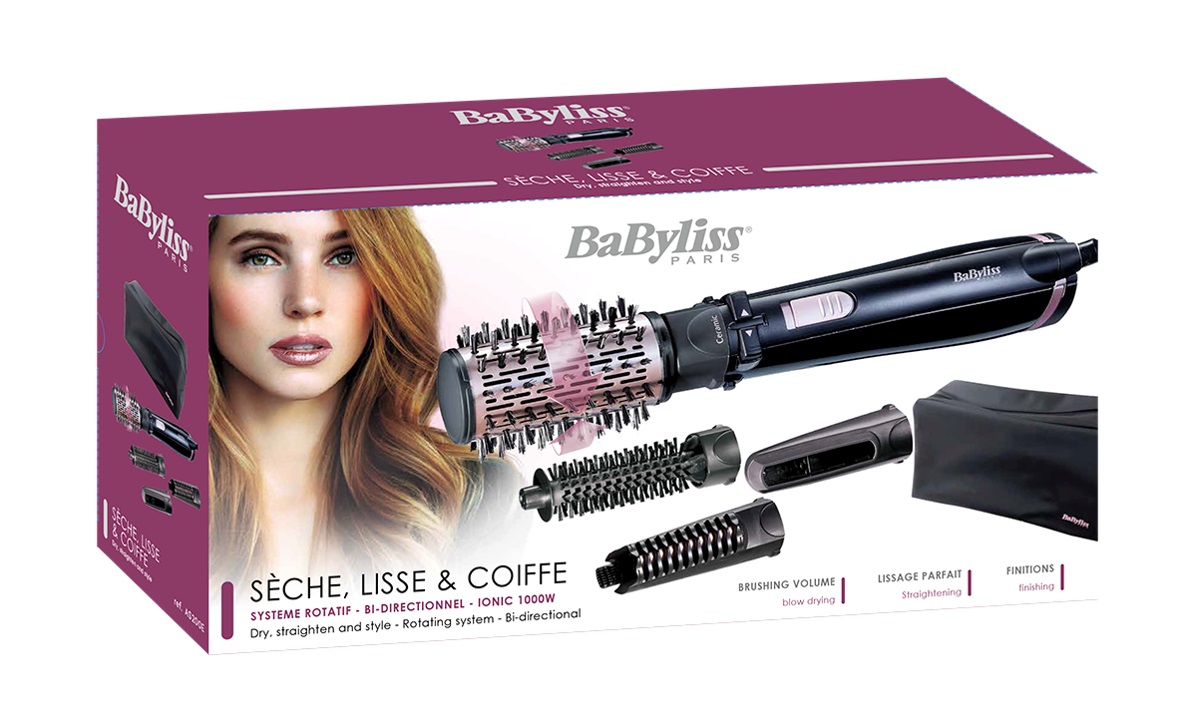 Uscator-perie Babyliss AS200E Negru 1000 W photo 4