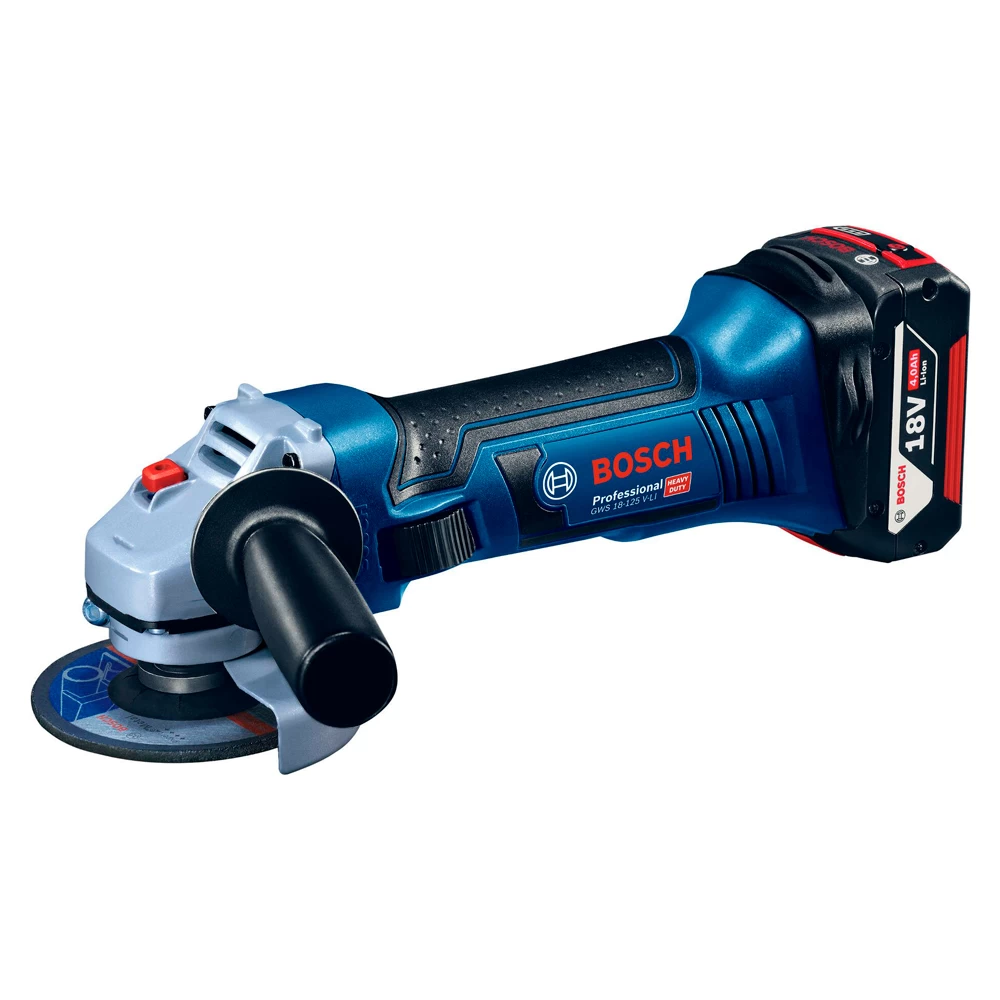 Polizor unghiular Bosch GWS 18V-Li 2x5.0Ah, 060193A30K photo 1