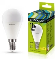 Bec LED Ergolux LED-G45-11W-E14-3K 