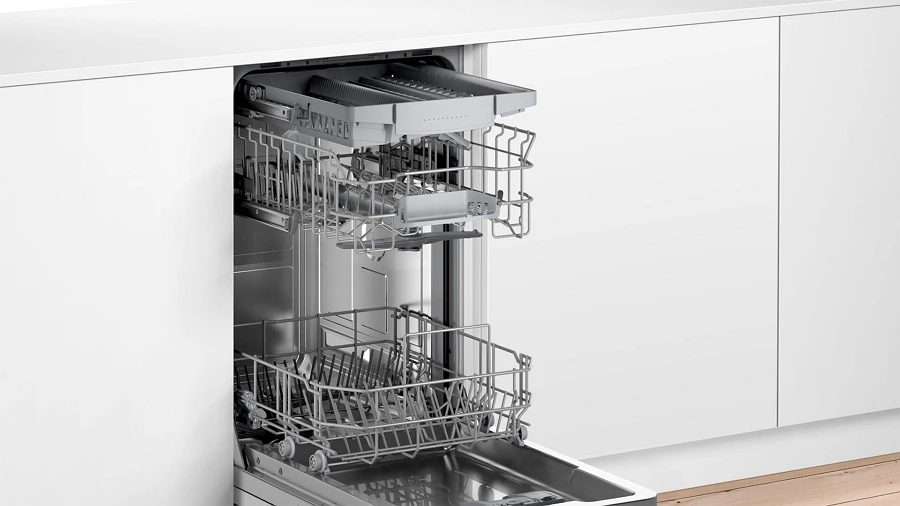 Mas. de spalat vase incorporabila Bosch SRV4XMX10K Inox /10 Seturi /Ingusta photo 3