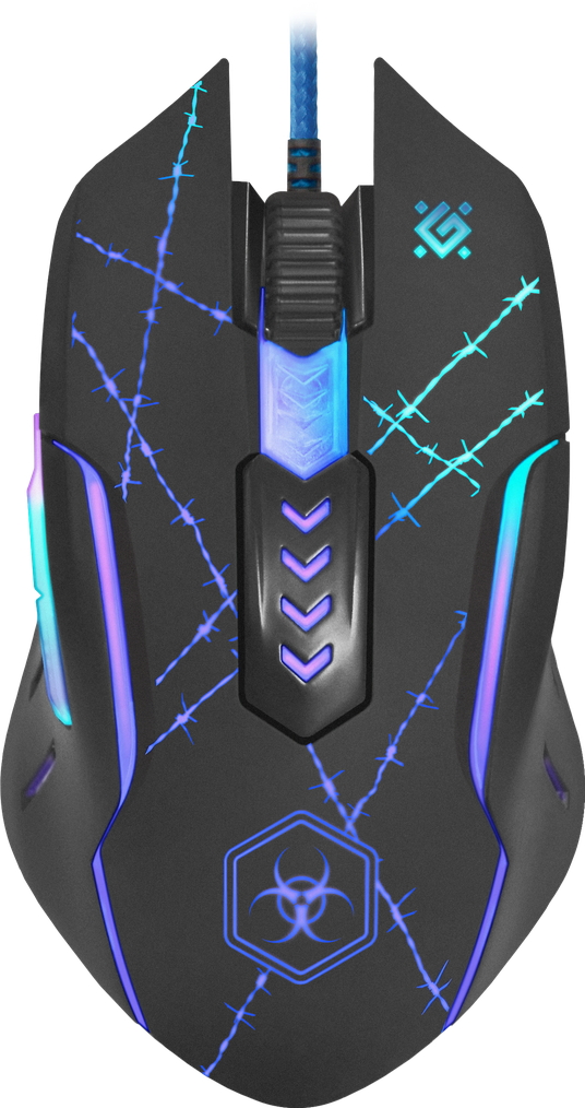 Проводная мышь Defender GM020L Черный / Оптическая / Черный photo 1 Проводная мышь Defender GM020L Черный / Оптическая / Черный photo 1