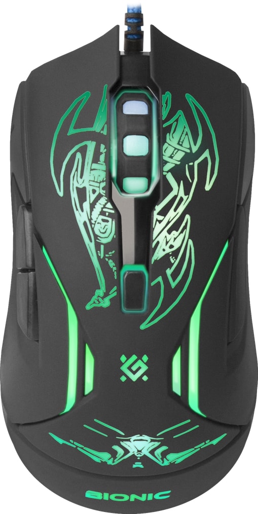 Mouse Defender GM250L Negru / Optic / Negru photo 3