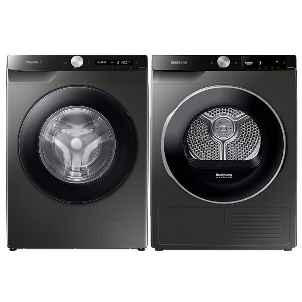 Комплект из двух приборов Samsung WW90T534DAX1S7+DV90T6240L photo Комплект из двух приборов Samsung WW90T534DAX1S7+DV90T6240L photo