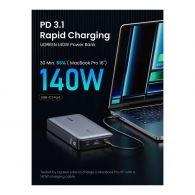 Внешний аккумулятор Ugreen Flight Approved PD3.1  25000mAh, 145W, Grey (90597A) thumbnav 4