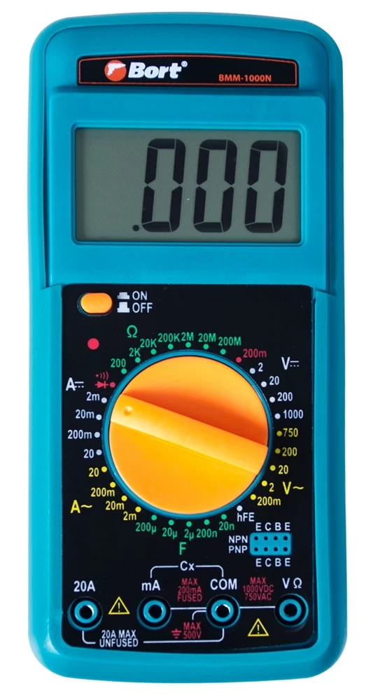 Мультиметр  Bort BMM1000N photo 1