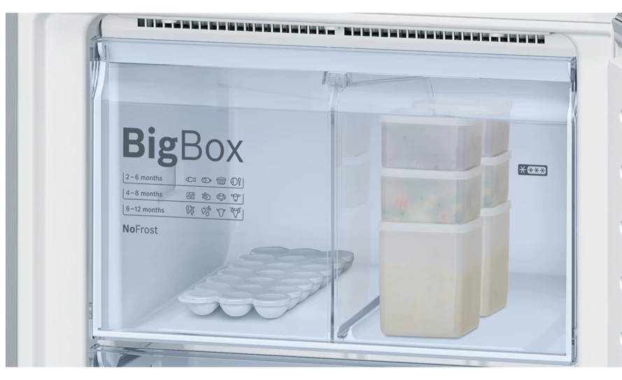 Холодильник двухдверный Bosch KGN56LB30N / 505 л / 193 см / A++  photo 3
