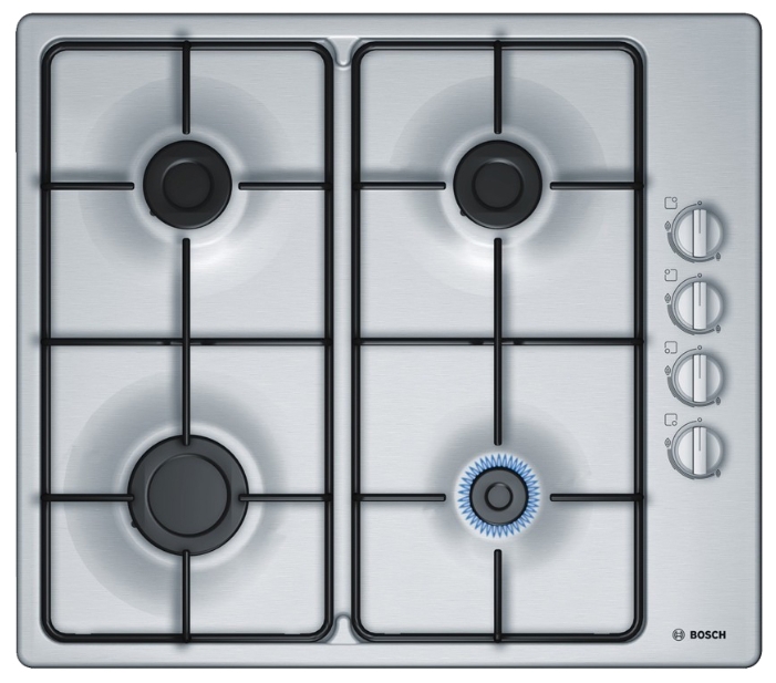 Встраиваемая  газовая панель Bosch PBP6C5B80O photo 