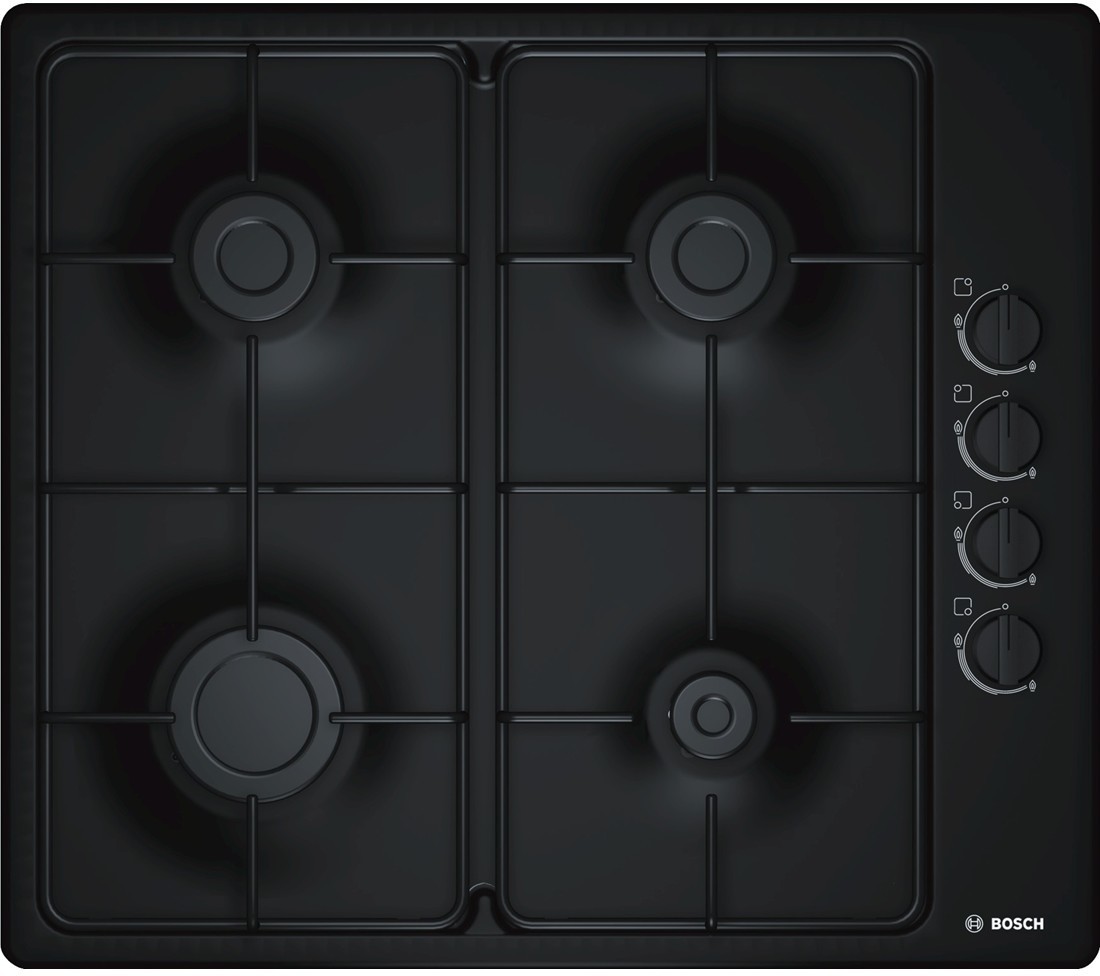 Встраиваемая газовая панель Bosch PBP6C6B80O photo Встраиваемая газовая панель Bosch PBP6C6B80O photo