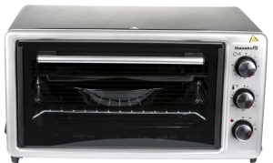 Cuptor electric Hausberg HB-8000P, 48 l, 1400 W, Gri thumbnav