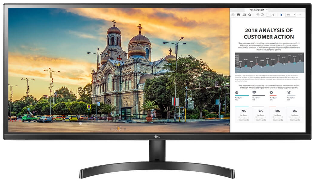 Монитор LG 34WK500-P photo 1 Монитор LG 34WK500-P photo 1