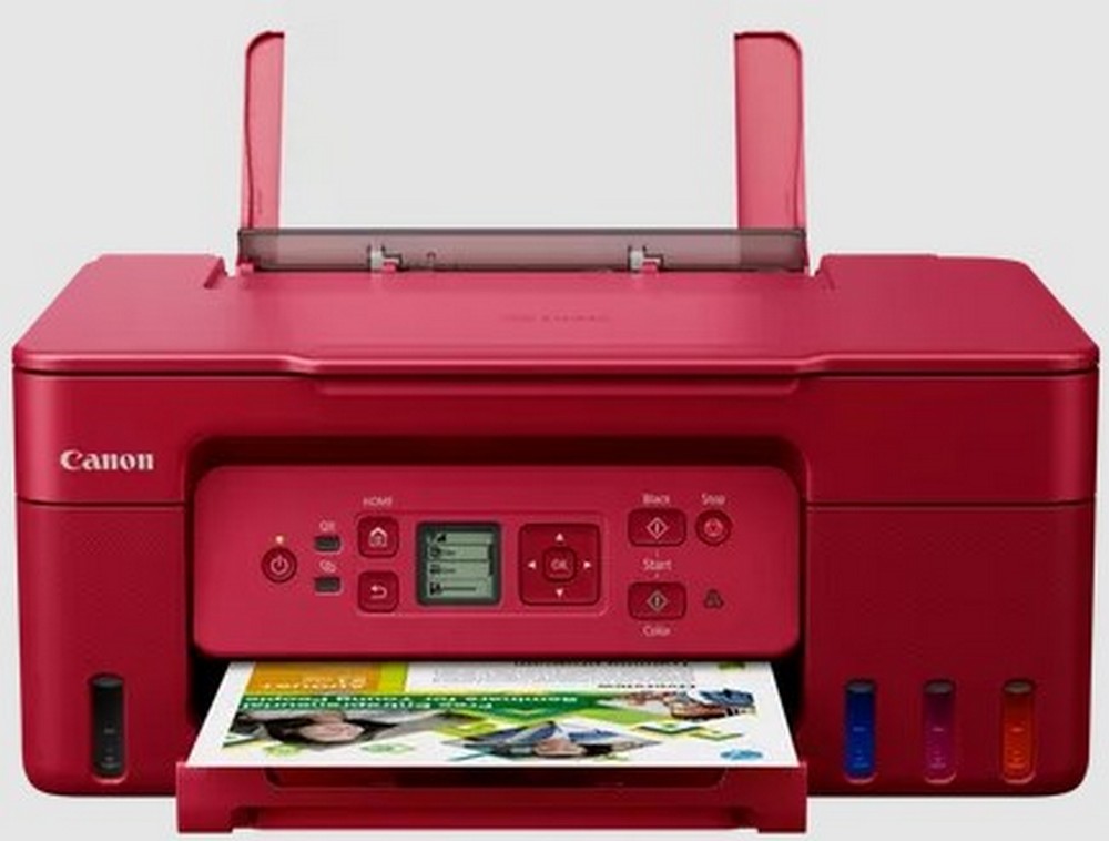 MFD cu jet Canon Pixma G3470 Red photo 2