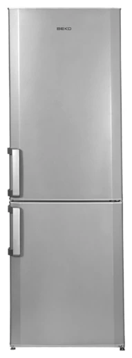 Холодильник двухдверный Beko CN228120T / 268 л / 175 см / A+ / Серый photo 1