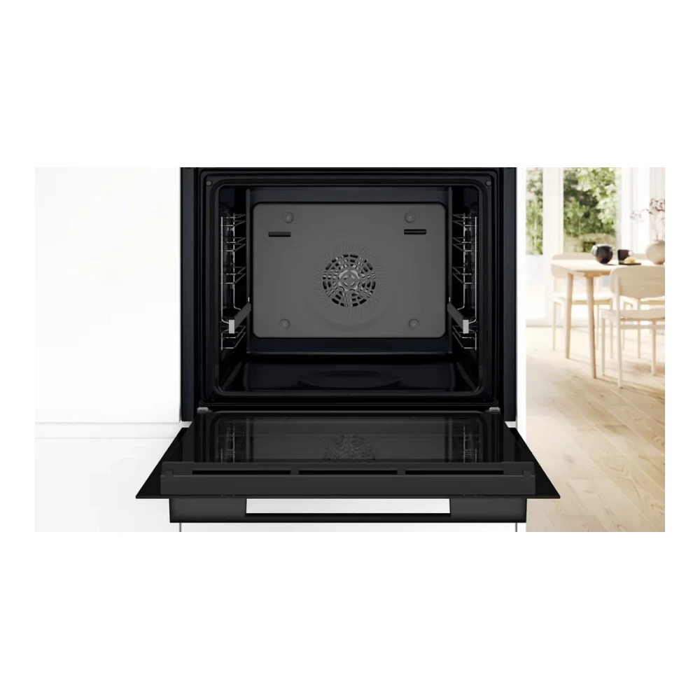 Cuptor electric incorporabil Bosch HUA736EA0T / 76 l. / A / Negru photo 2