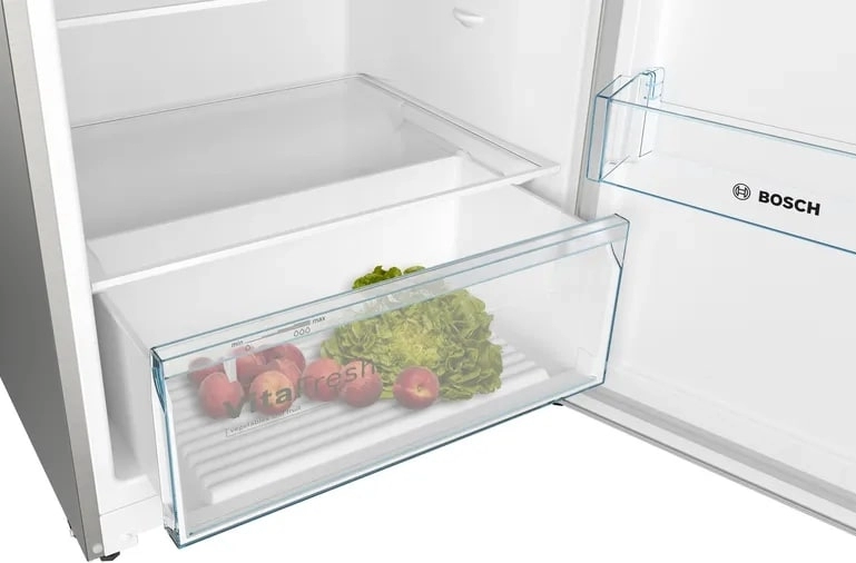 Frigider cu doua usi Bosch KDN55NL20U / 453 l / 186 cm / G / Inox photo 4