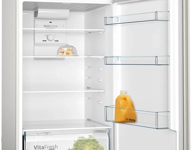 Frigider cu doua usi Bosch KDN55NL20U / 453 l / 186 cm / G / Inox photo 5