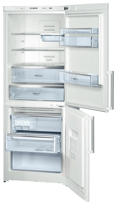 Frigider cu doua usi Bosch KGN56AW20U / 445 l / 180 cm / A+ / Alb photo 2