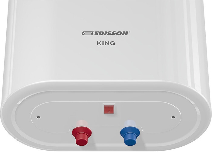 Incalzitor de apa electric vertical Edisson EdissonKing80V / 80 L / Alb photo 3