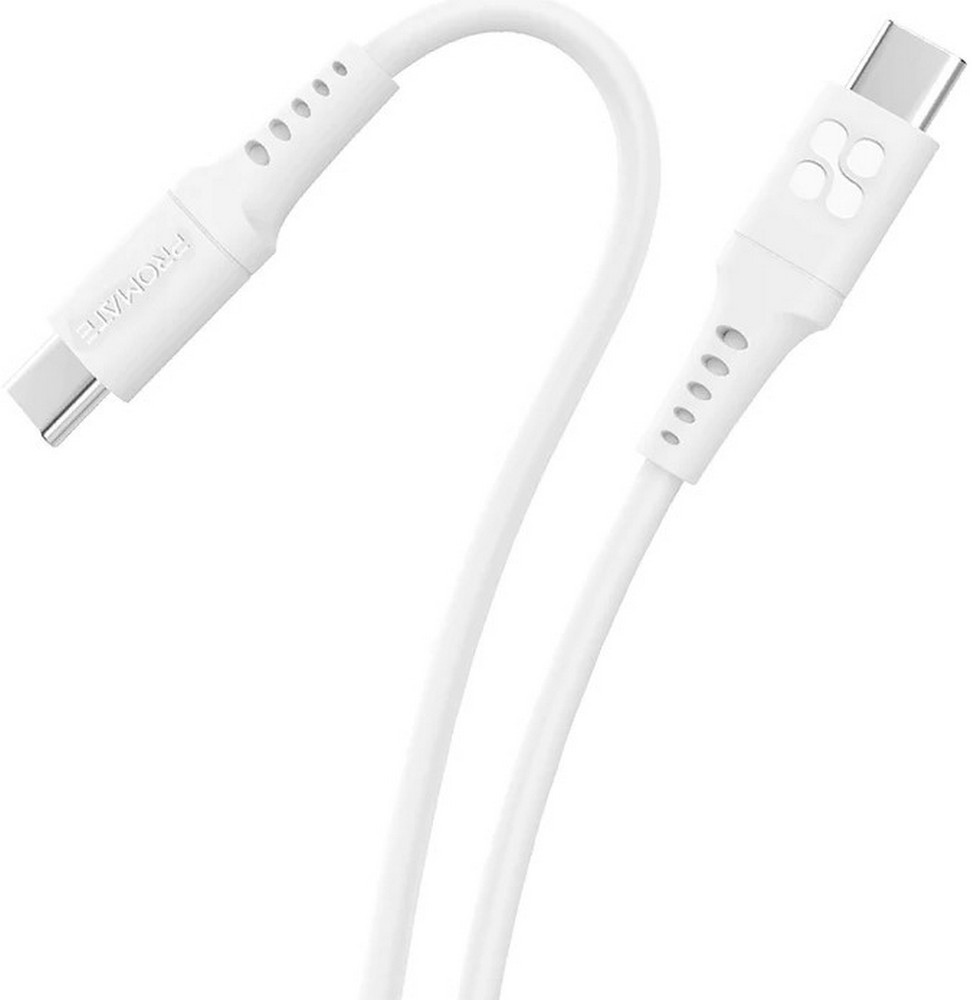 Cablu USB Type-C - USB Type-C Promate AISPOWERLINKCC120W 1.2 /1.2m /Alba photo 1