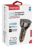 Зарядное устройство авто. для телефона Promate TRANSDRIVE-80W thumbnav 2