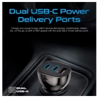Зарядное устройство авто. для телефона Promate TRANSDRIVE-80W thumbnav 3