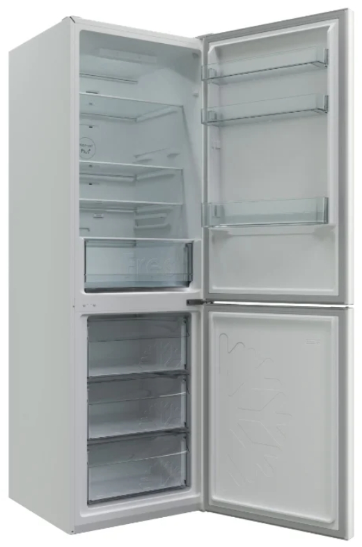 Frigider cu doua usi Candy CCRN 6180W / 333 l / 185 cm / A / Alb photo 10