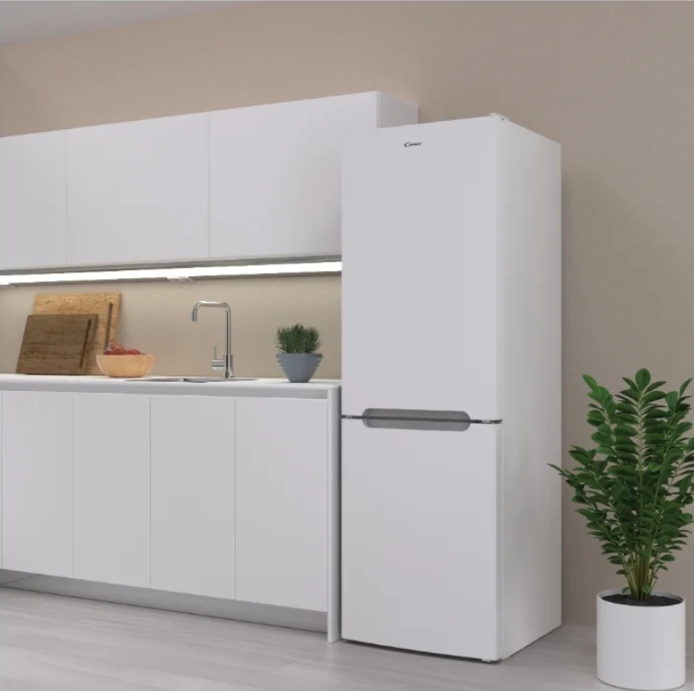 Frigider cu doua usi Candy CCRN 6180W / 333 l / 185 cm / A / Alb photo 3