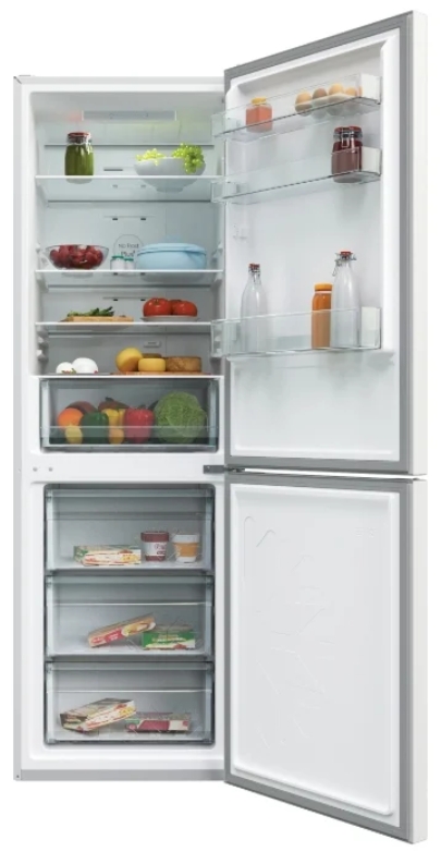 Frigider cu doua usi Candy CCRN 6180W / 333 l / 185 cm / A / Alb photo 9