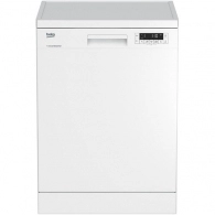 Masina de spalat vase Beko DFN26220W, 6 programe, 60 cm, A++, Alb 