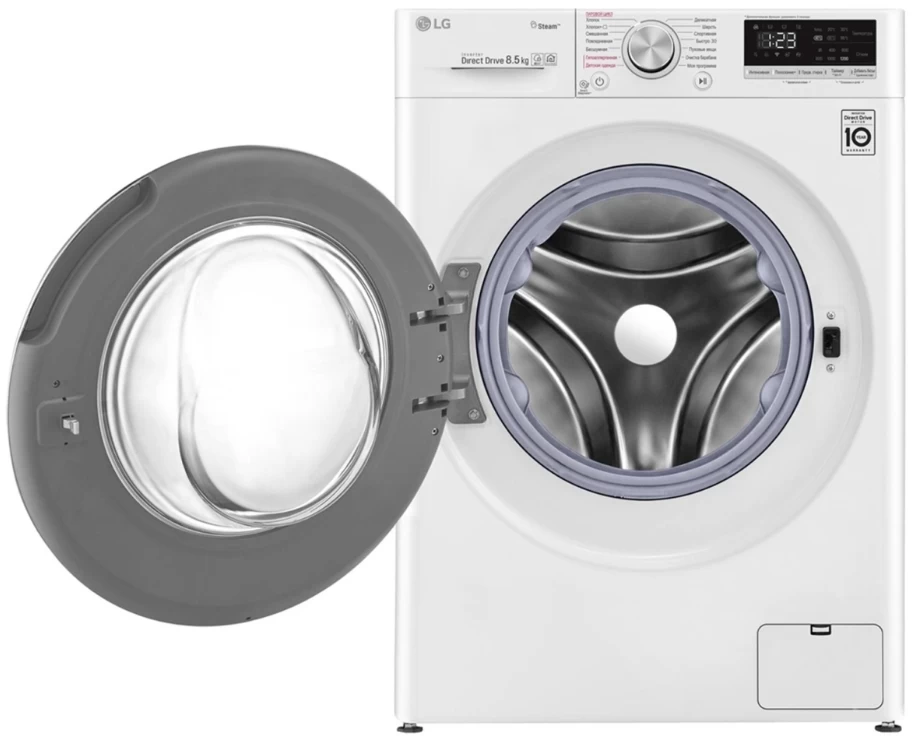 Стиральная машина LG F2V5GS0W 8.5 кг / 1200 об/мин / A / Белый photo 4