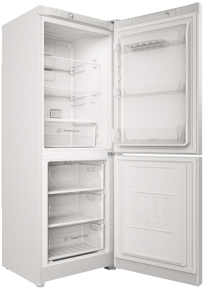 Frigider cu doua usi Indesit ITS4160W / 257 l / 167 cm / A / Alb photo 5