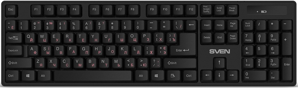 Tastatura fara fir Sven KBC2100W / Membrana photo 1 Tastatura fara fir Sven KBC2100W / Membrana photo 1